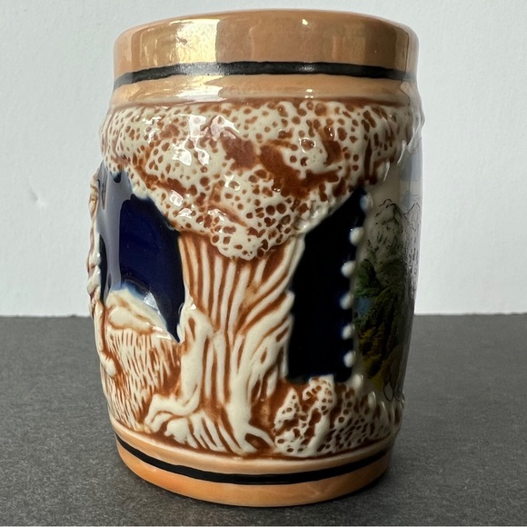 Mini Beer Stein Souvenir from Neuschwanstein Castle Bavaria Germany, Vintage - Picture 4 of 9